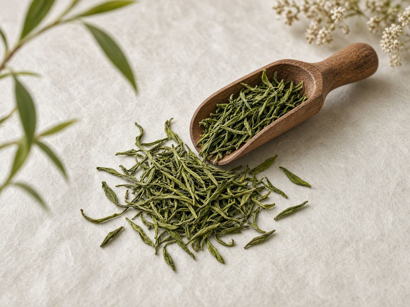 示意图：山雪 Premium 茶。