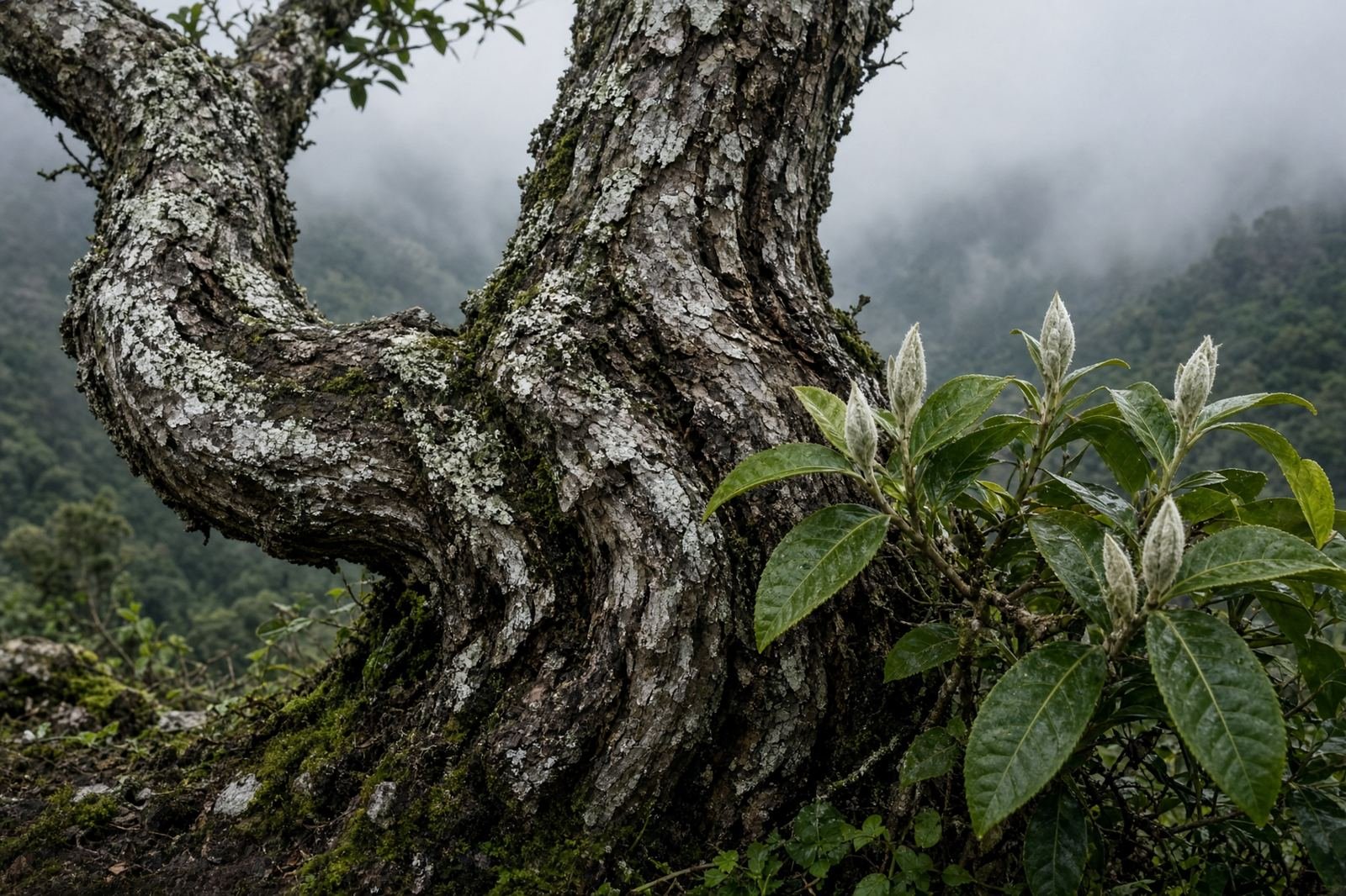 ancient Shan Tuyết trunk.